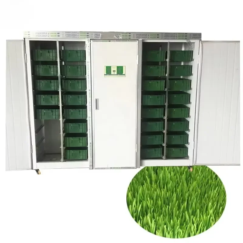 New Hydroponic Growing Systems Container Automatic Green Fodder Hydroponic Machine
