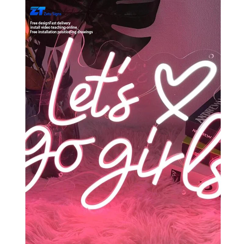 custom.Neon Custom Acrylic LED Lights Letter-Shaped Decorative Lights Bar Atmosphere & Shop Advertising Buildin