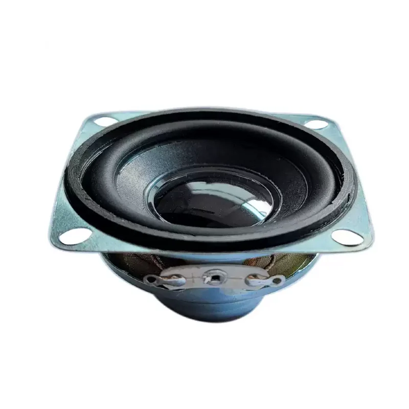 SOTAMIA 2Pcs 2 Inch 52mm Full Range Speaker 4 Ohm 5W Dual Internal Magnetic PU Basin Strong Magnetic Audio Mini Speakers
