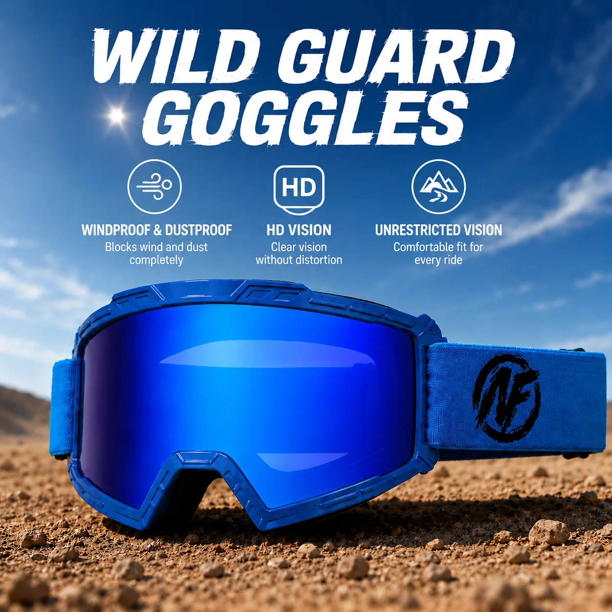 New Colors Motocross Goggles for Off-Road Riding Skiing Sport Eye Wear MX Helmet Compatible Motorcycle Goggles for ATV DH MTB