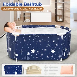 Banheira dobrável portátil para adultos e crianças, grande plástico, isolamento, piscina, balde de banho gelado, banho de spa, bebês