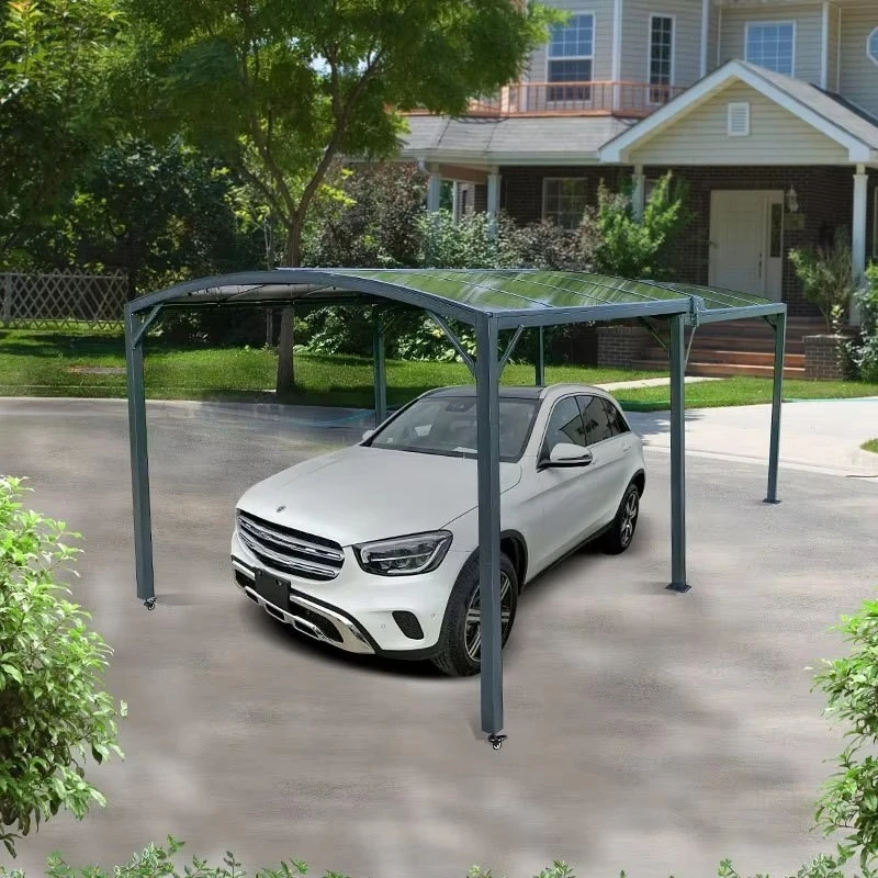 Protection Windproof Aluminum Modern Container Shelter Car Parking Shed Sunproof Car Canopy Sunshade Portable Carport