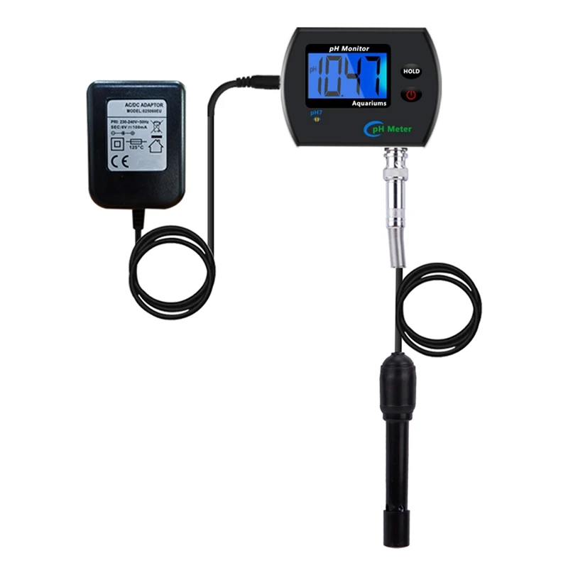 

A96I-цифровой pH-метр для аквариума, питьевая вода, онлайн-монитор PH, профессиональный точный тестер качества воды, вилка европейского стандарта