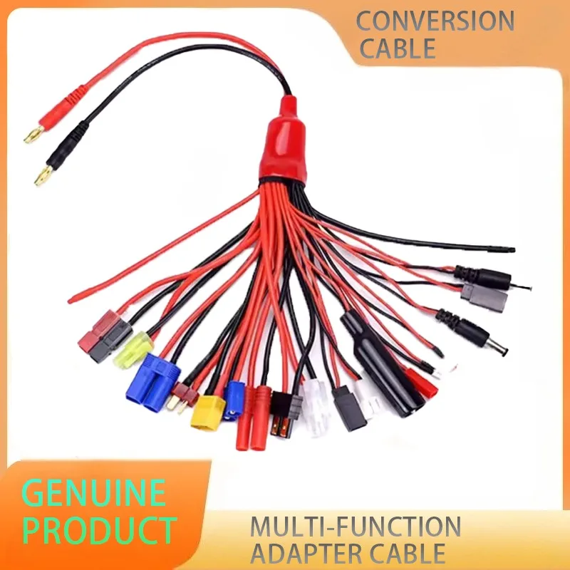 

Multifunctional Lipo Battery 19IN1 19 in 1 Multi Charger Plug Convert Cable Transfer Line RC Accessories For IMAX B6 Charger