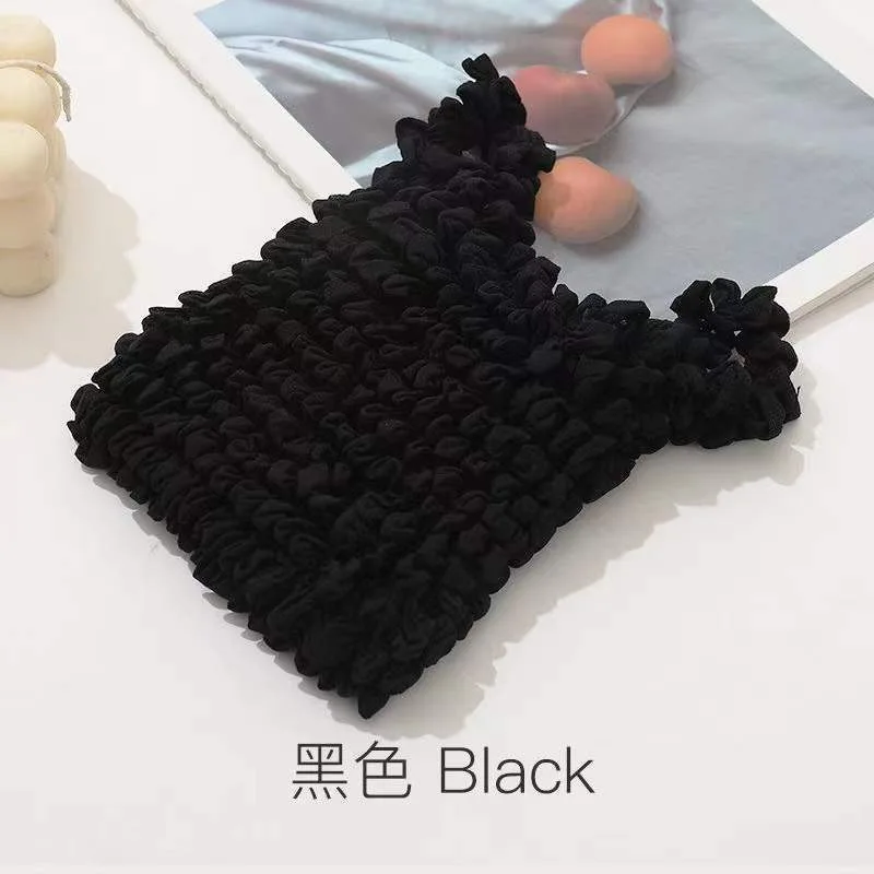 Magic Stretch Bag, Japanese‑Korean Style Ruched Bubble Bag, Multi‑Functional Large‑Capacity Elastic Shopping Bag