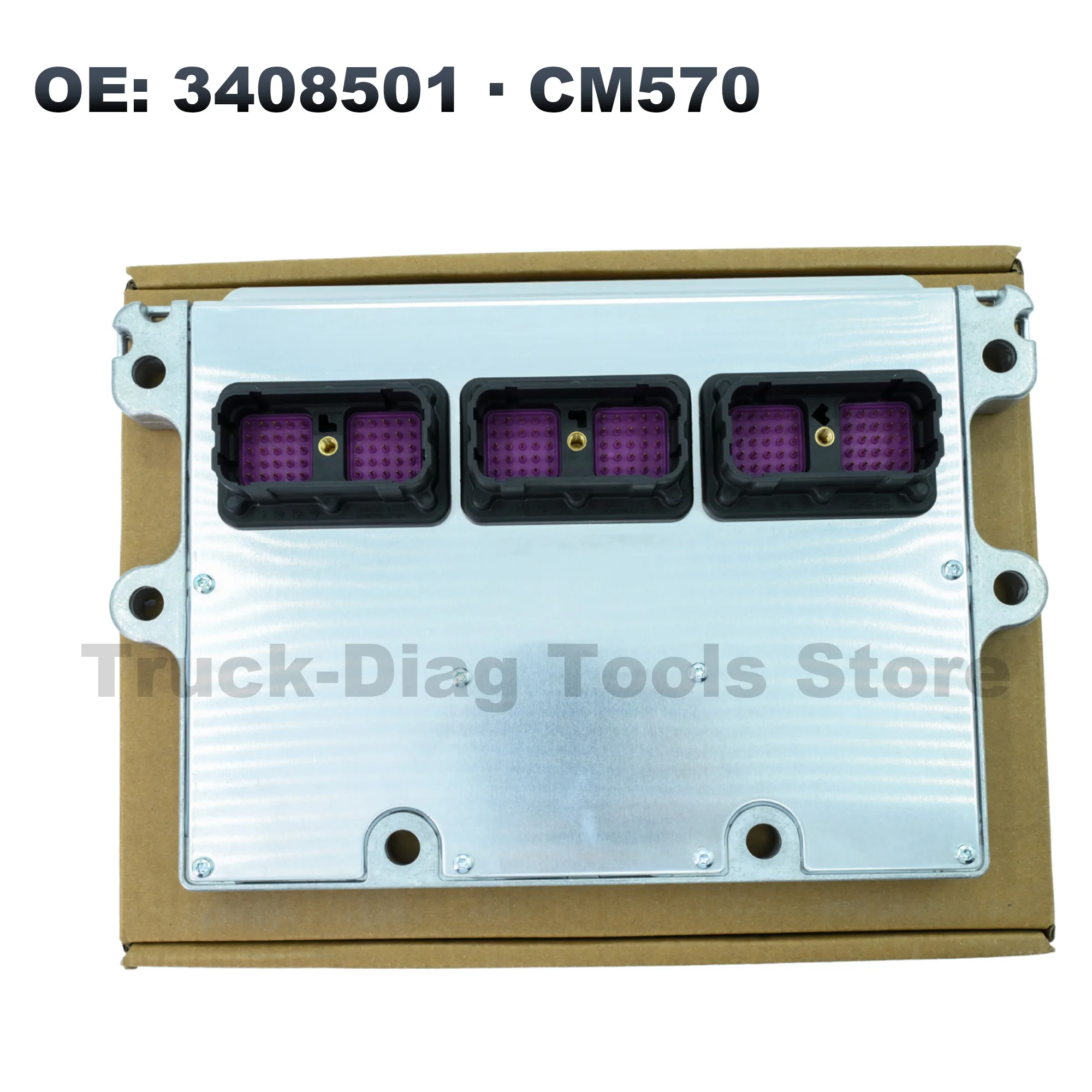 For 3408501 Brand New For Cummins QSX15 QSM11 M11 Diesel Engine Computer Module CM570 Elektrische besturingsmodule, with program
