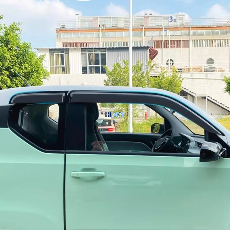 For Wuling Mini/Freze Nikrob/‌FreZe Froggy/Ari Bruni EV 2020-2023 Car Style Side Window Visor Shelter Rain Weather Shield Cover - Image 2