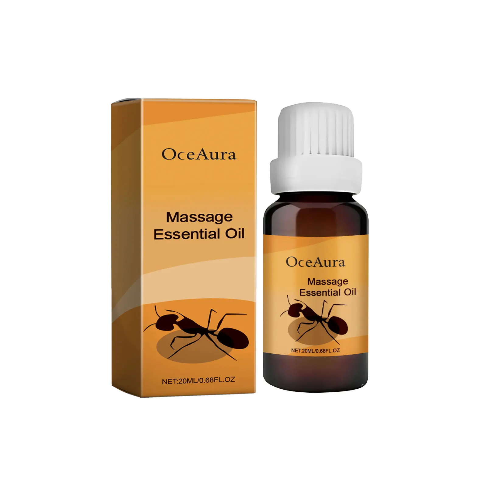

OceAura Skin Massage Treatment Essential Oil Improves Skin Elasticity Softness Firmness And Light NonSticky Massage Oil 2pcs