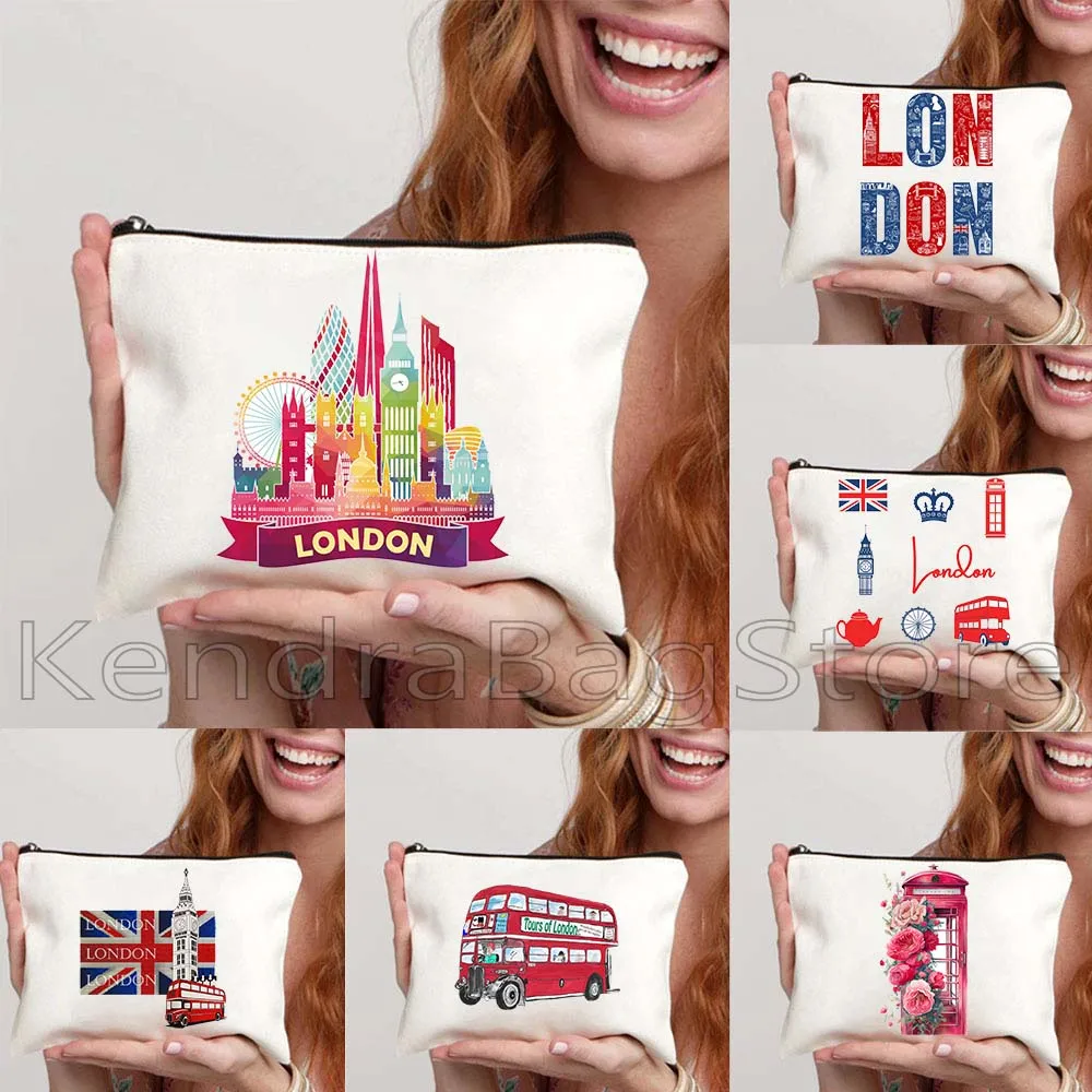 

Lovely Honk Untitled Goose Game Funny Meme Duck Cute Cartoon Animal Canvas Cosmetic Makeup Toilet Bag Pencil Case Zipper Pouch