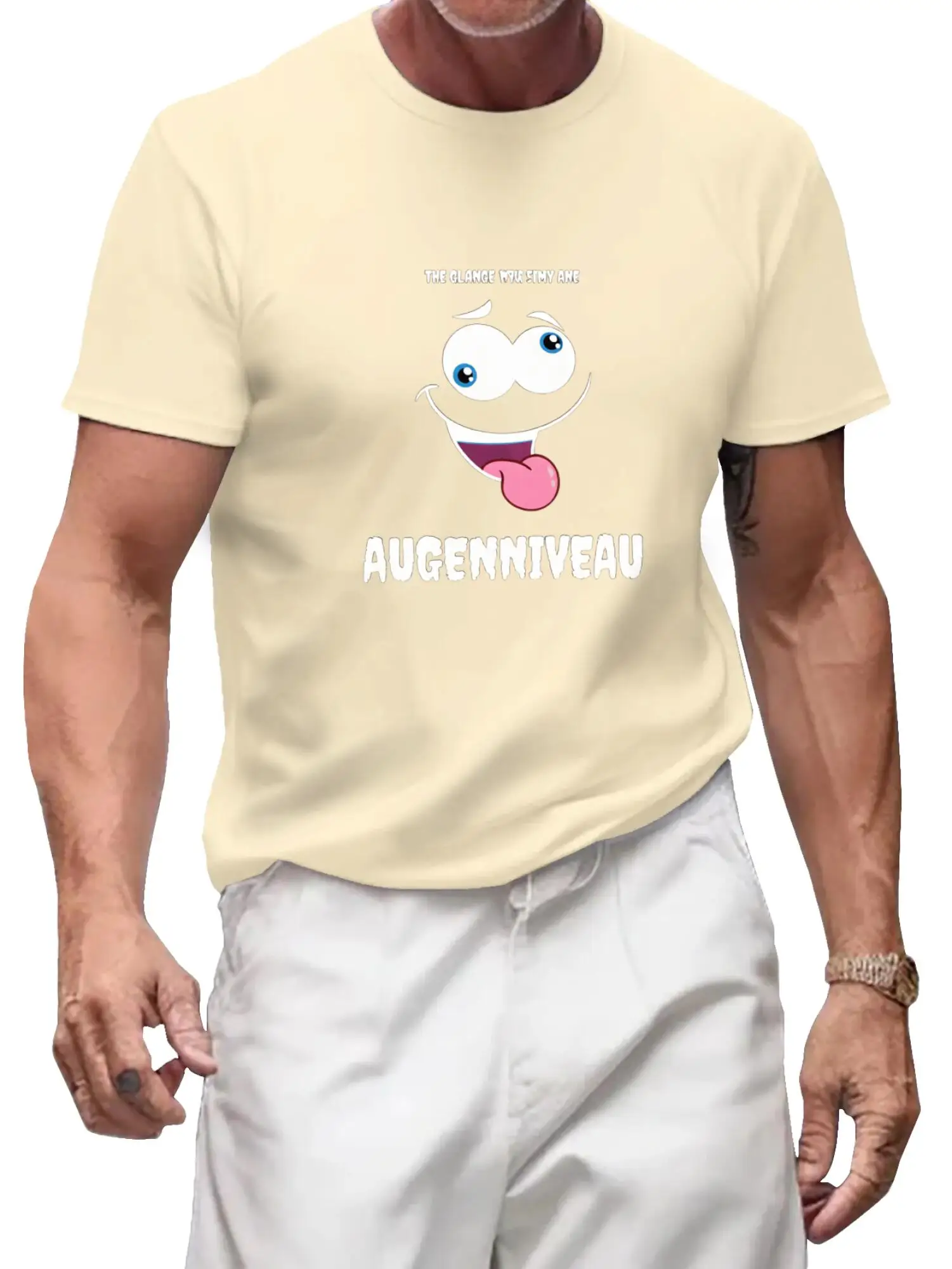 

Funny shirt - eye level