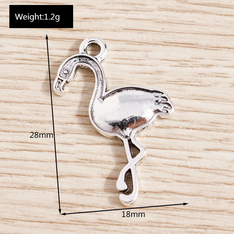 Tusember 20 Stück Legierungs-Anhänger in Form von Eule, Bär, Elefant und Pferd für Schmuck, Halsketten, DIY-Armbänder, Ohrringe, Zubehör und Bastelarbeiten – Detail 21