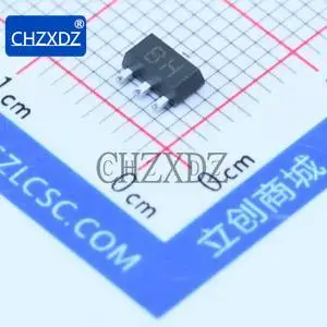 10/50/500 מחשבים bcx56 (טווח: 63-250) sot-89-3 npn זרם: 1 מתח עמיד: 80v hfe = 63 ~ 250