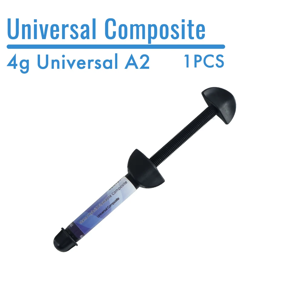 Lichthärtendes fließfähiges Dental-Kompositharz A1 A2 A3 A3.5 mit Ätzgel und Adhäsiv für orale Zahnfüllungen