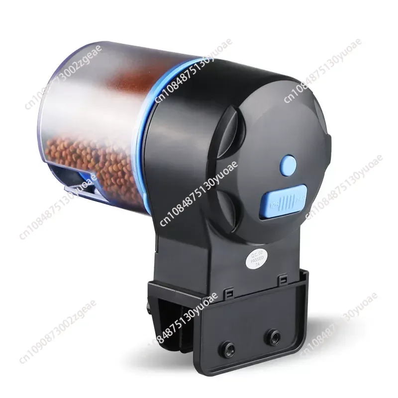 Automatic Fish Feeder Large Capacity Powered LCD Timer Pond Aquarium Outdoor Feeding Schedule Dry Food Pet fish Supplies