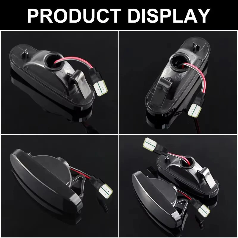 2Pcs Dynamic Side Marker Lamp For Fiat Abarth Punto Qubo Multipla Stilo Panda MK2 MK3（Van Evo) Sequential Flashing LED Light - view 3