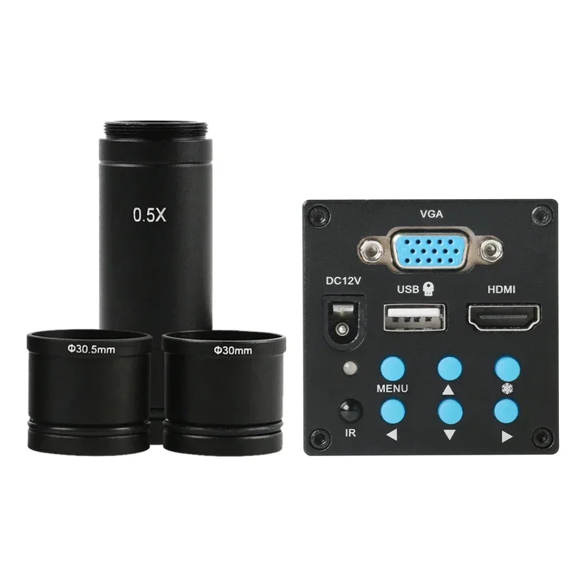Eakins 4K 2K 48MP 1080P 55MP HDMI USB Elektronisches Okular Videomikroskop Kamera Montagegröße 23,2 mm mit Ringadaptern 30 mm 30,5 mm 9