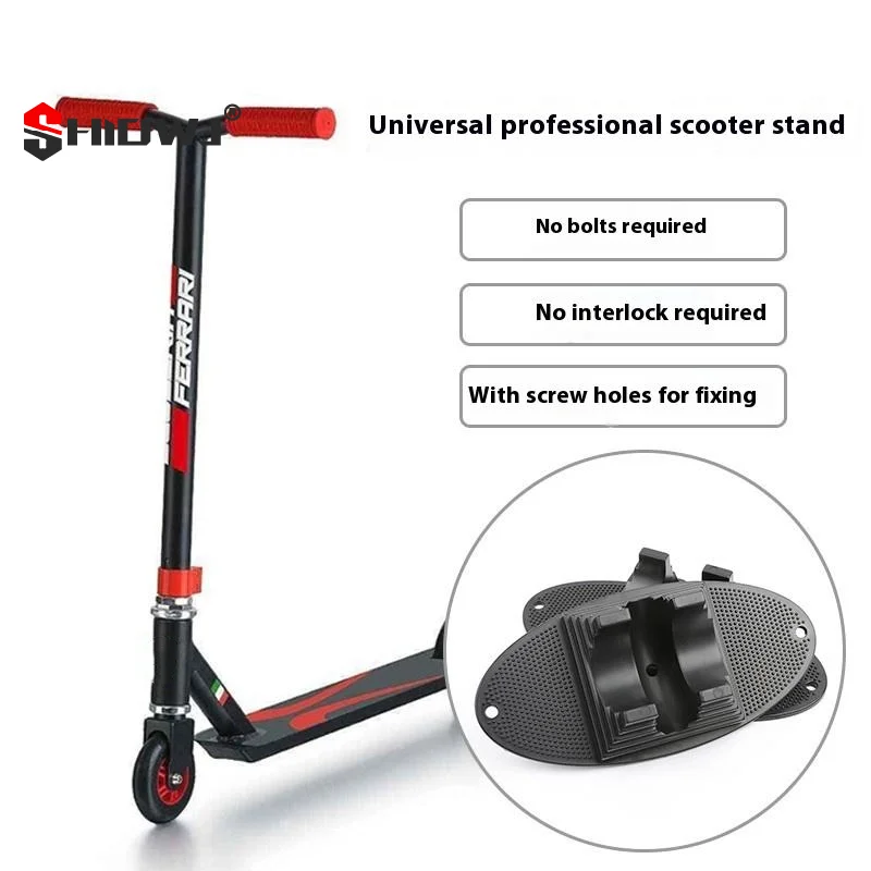 Multifunctional Indoor Scooter Bike Wheel Pad Children Kick Scooters Holder Scooter Parking Stand Bicycle Support Wheels Pad