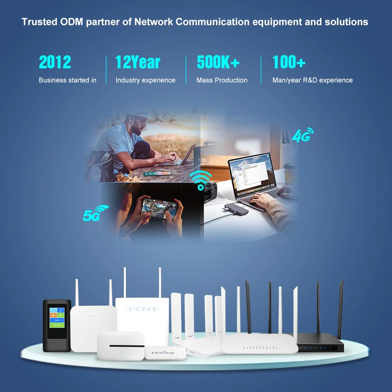 RTS الشركة المصنعة المورد Openwrt فتح 4G Lte Fdd B1/B2/B3/B5/B7/B8/B28 راوتر لاسلكي 4G Cpe 4G مع هوائي خارجي