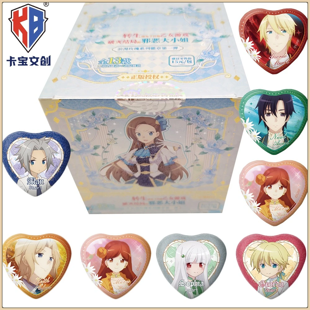 مجموعة Kabao الجديدة لمحبي الرسوم المتحركة الشهيرة My Next Life As A Villainess: جميع الطرق تؤدي إلى الموت! شارة تأثيري هدايا هوايات للأطفال #1