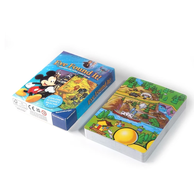 

Eye Found It mickey lion princess card Boys and Girls 3 and Over Card Game A fun family party game