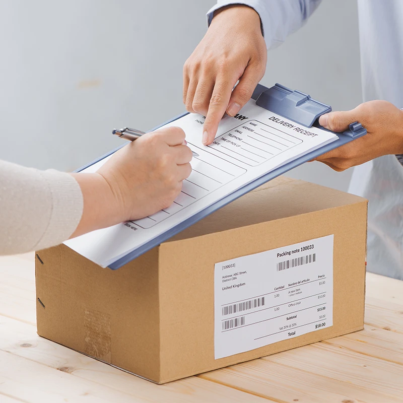 1 لفة، 330 ورقة، 10 × 15 سم (2) ملصقات ملصقات حرارية، ملصقات ذاتية اللصق لملصقات لوجستية للتسليم السريع، متوافقة مع طابعات الملصقات الحرارية لسطح المكتب