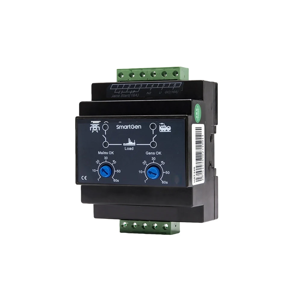 For SmartGen HAT320 ATS Controller Module For 2-stage PC And CC Class ATS Dual Power Automatic Transfer Switch AC175~280V Rated