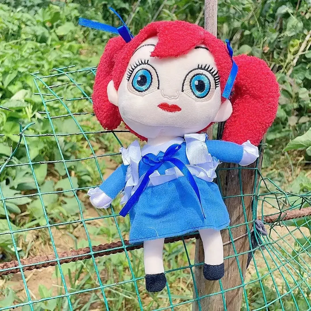 Neue 27cm Poppy Playtime Little Poppy Plüschfigur Horror-Spiel Kleines Mädchen Stoffpuppe für Kinder Mädchen Geburtstagsgeschenke