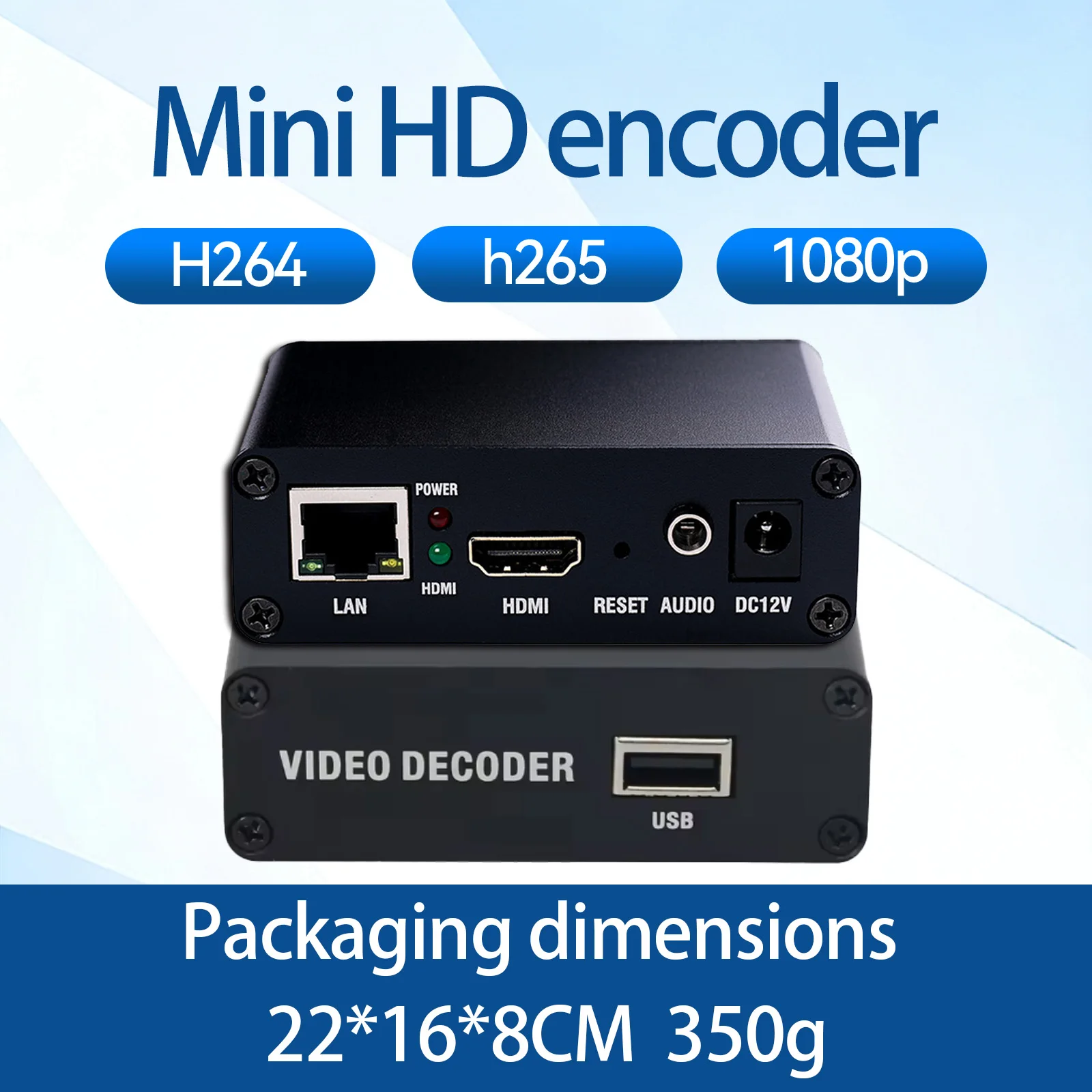 

Видеодекодер RTMP RTSP HD 1080P IPTV с поддержкой 4K H.265/H.264, декодер IP-потоков и USB-плеер для файлов, HDMI