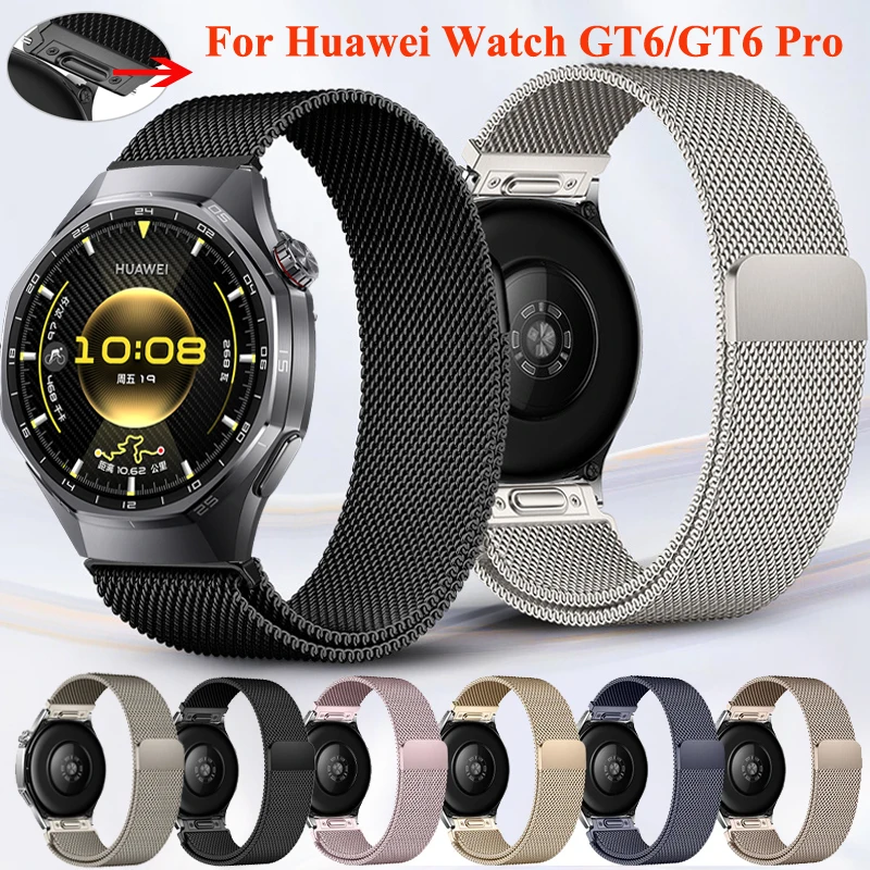 20mm 22mm Quick Release Milanese Loop Für Huawei Uhr GT6 5 4 3 2/GT6 Pro 46mm Band Für Huawei Ultimate 2 1/Bubs/GS 4 3i GS Pro
