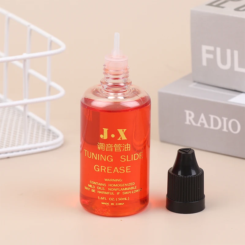 

50ml Trombone Valve Lubricant Brass Instrument Cleaning Oil For Trumpets Tubas Smooth Switch Parts