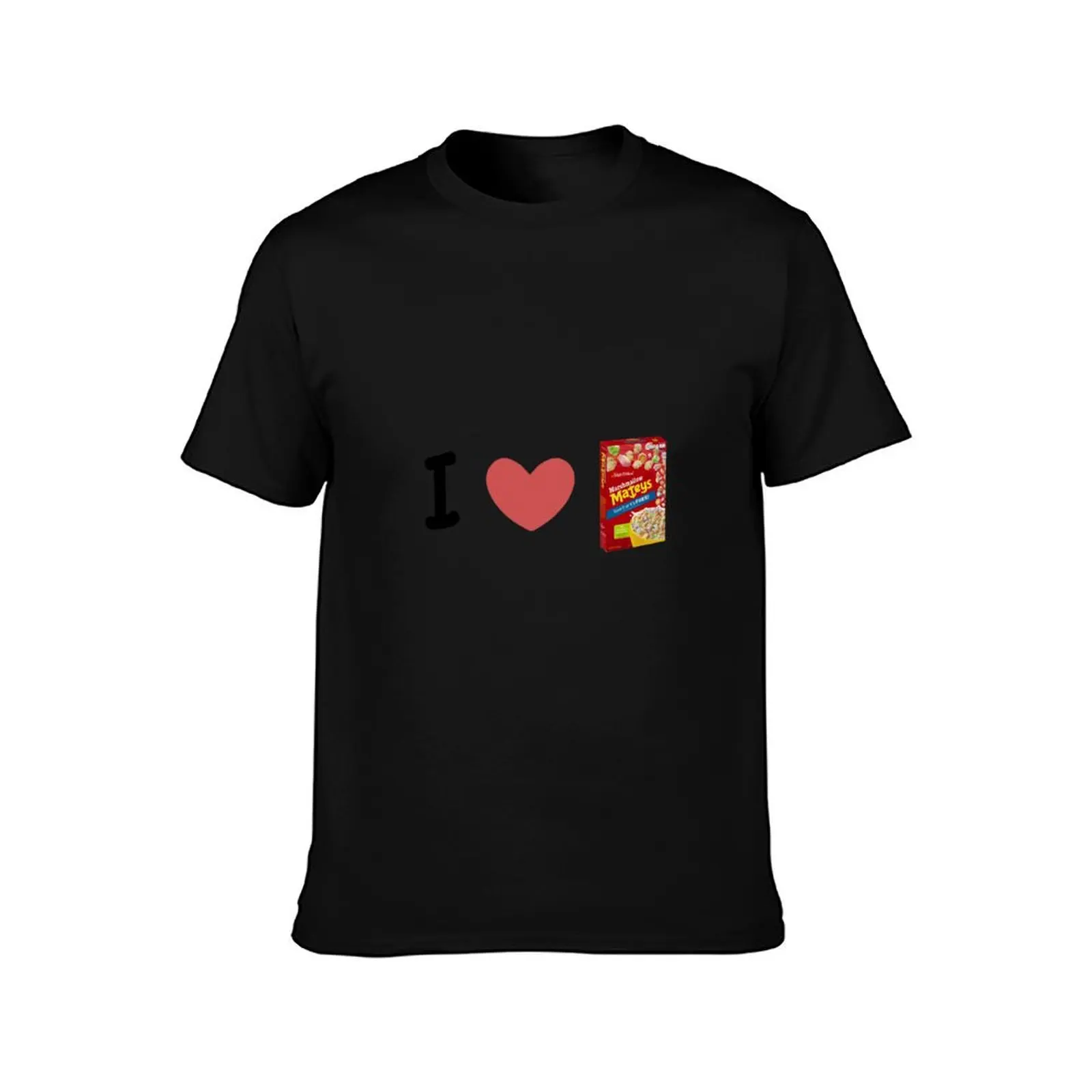 I <3 Marshmallow Mateys T-Shirt Large Size Casual Tee Shirt T-Shirt