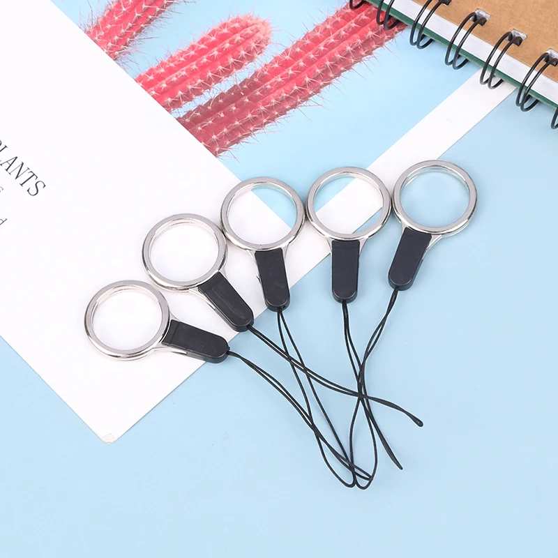 5Pcs High Quality Mobile Phone Finger Ring Holder Lanyard Fashion Smartphone Strap Cell Phone Accessory