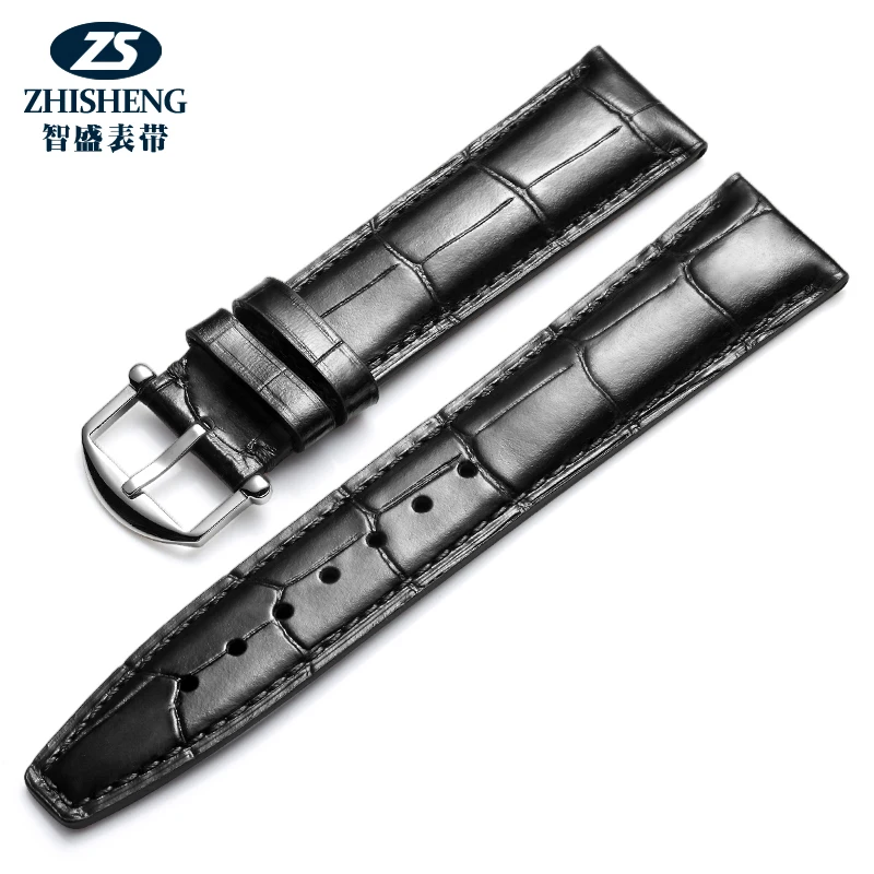 20mm Watch Band for IWC Portofino Mark Replacement Leather Strap Watch Black Coffee Blue Watch Belt Men's Bracelet Hombre Correa