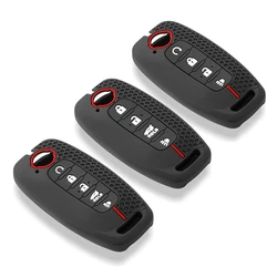 Silicone key Cover Case for Nissan Versa X-Trail T33 Serena Rouge Kicks Pathfinder Ariya Rogue 2023 Car Accessories