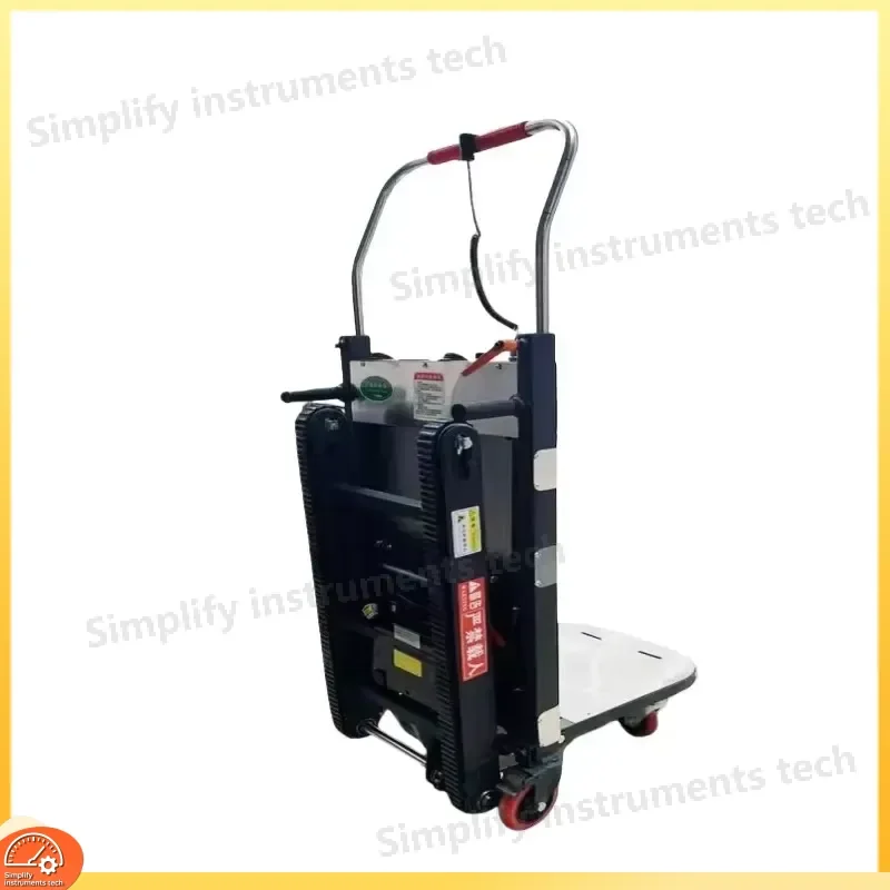 Crawler Stair Climbing Hand Truck 400kg Load Capacity Portable Moving Dolly for Home Warehouse Logistics Heavy Duty