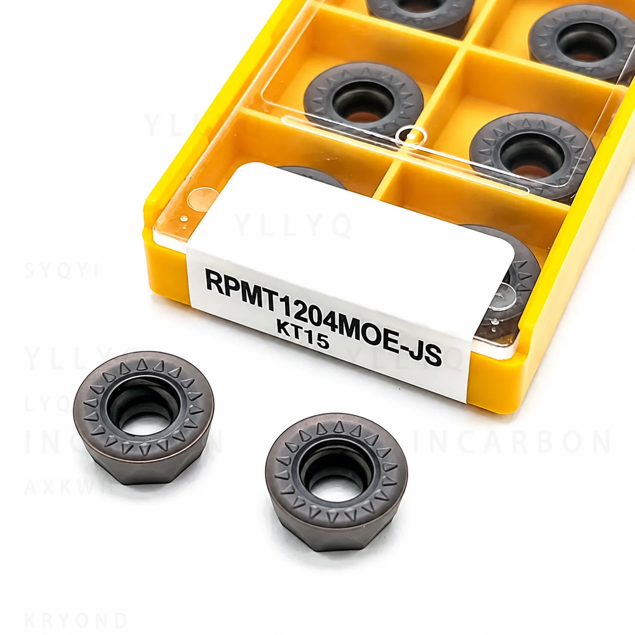 RPMT1204 RPMT10T3MO E JS Carbide Round Inserts CNC Lathe Internal Turning Tool Metal Cutter for Steel Stainless