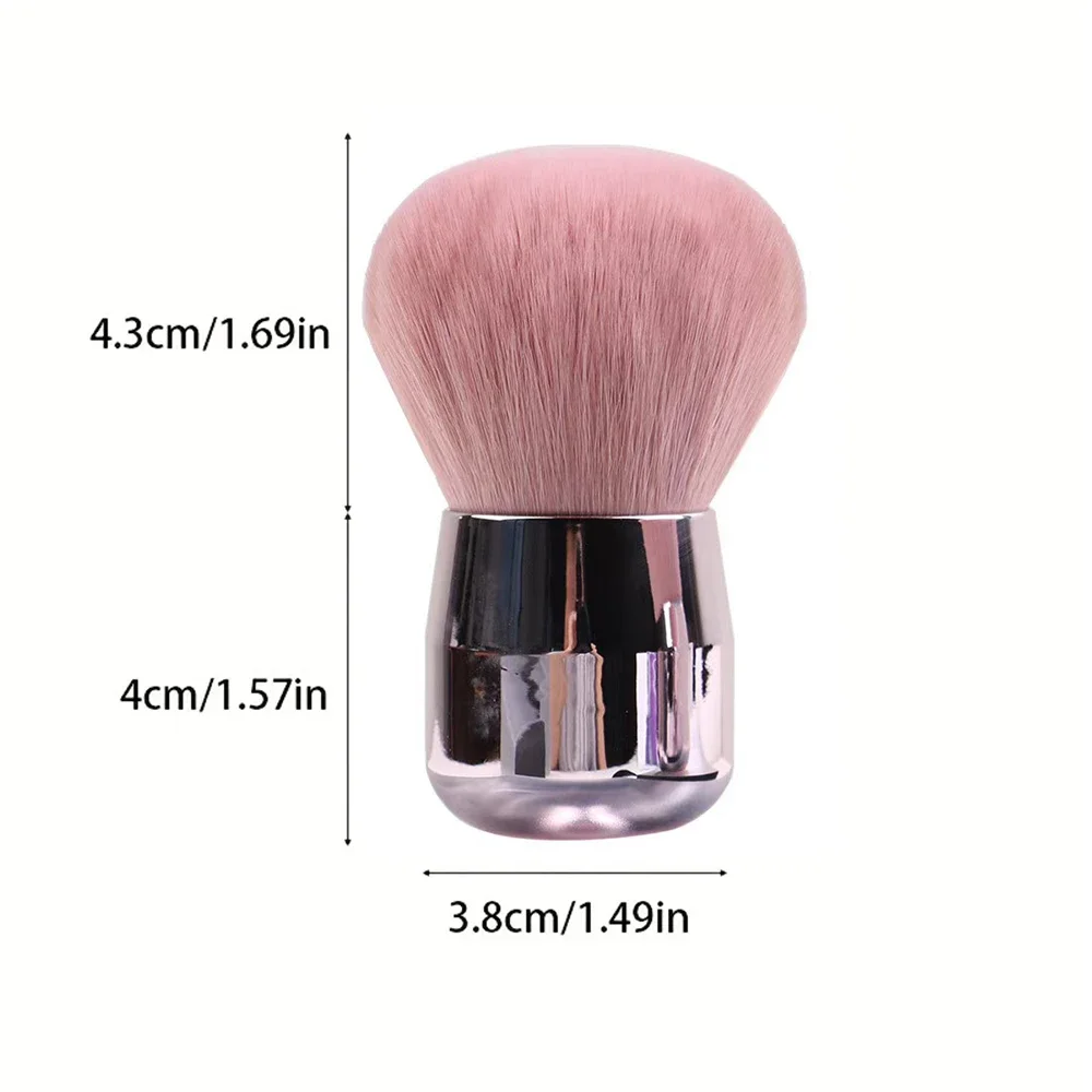 Brush Makeup Brush 1pcs Large Size Powder Professional Travel Kit Contour Cream Or Liquid Cosmetics, Mushroom Head Blush Brush