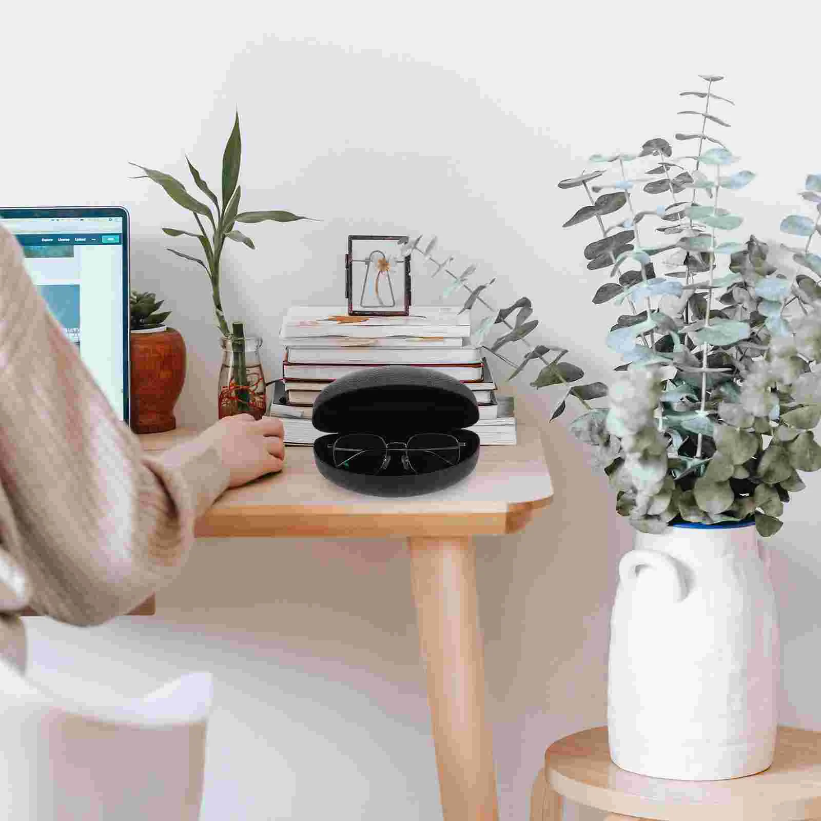 

Sunglasses Case Portable Hard Cases Shell for Women Iron Sheet Organizer Travel