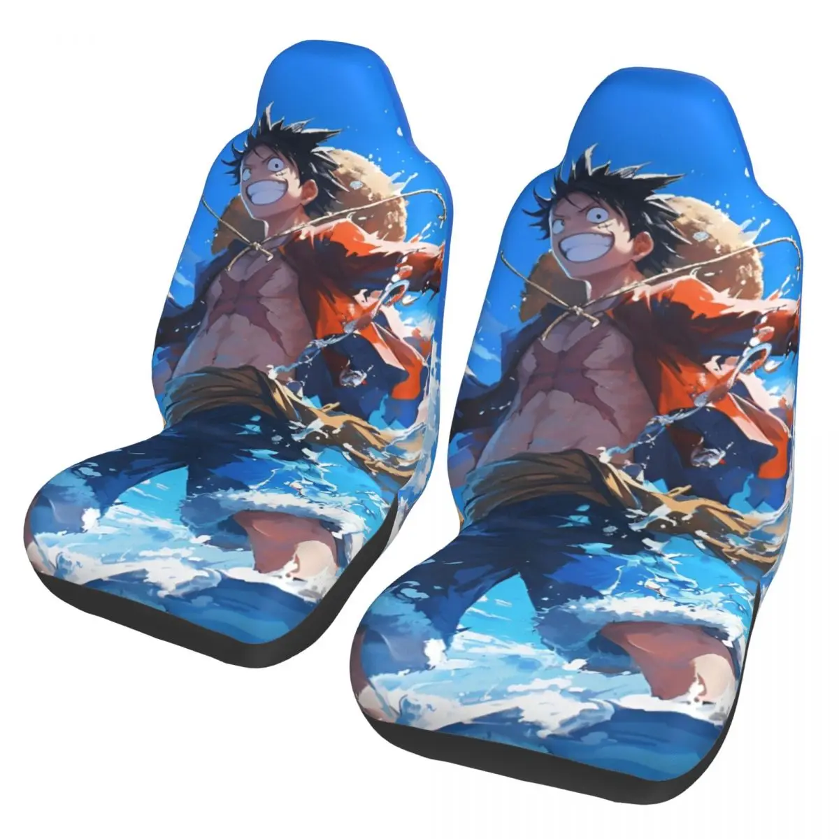

Anime Universal Car Seat Cover Four Seasons AUTOYOUTH One Piece Seat Covers Polyester Car Accessories