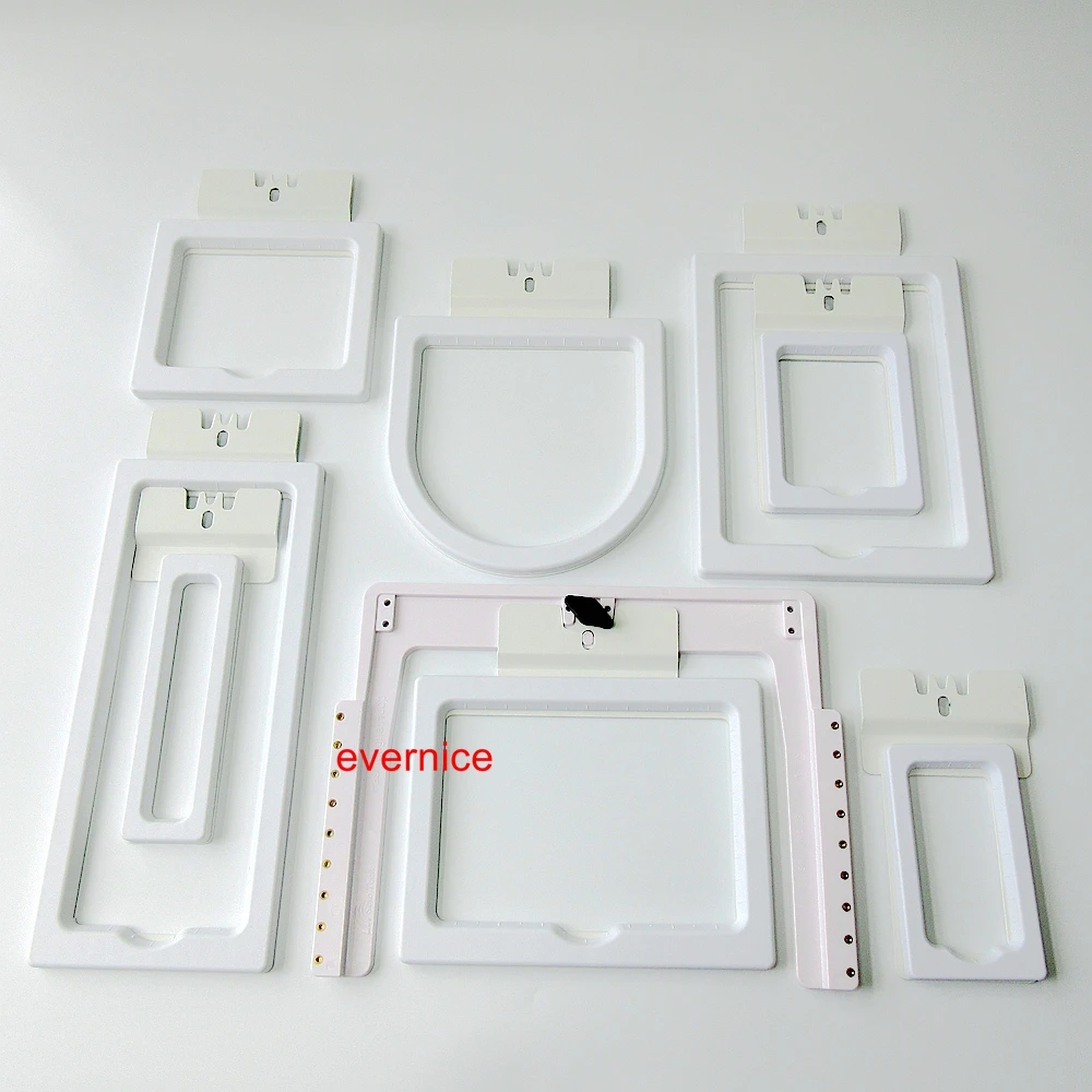 8 argolas magnéticas para bordado rápido para Janome Mb4 Melco Ep4 Elna 9900
