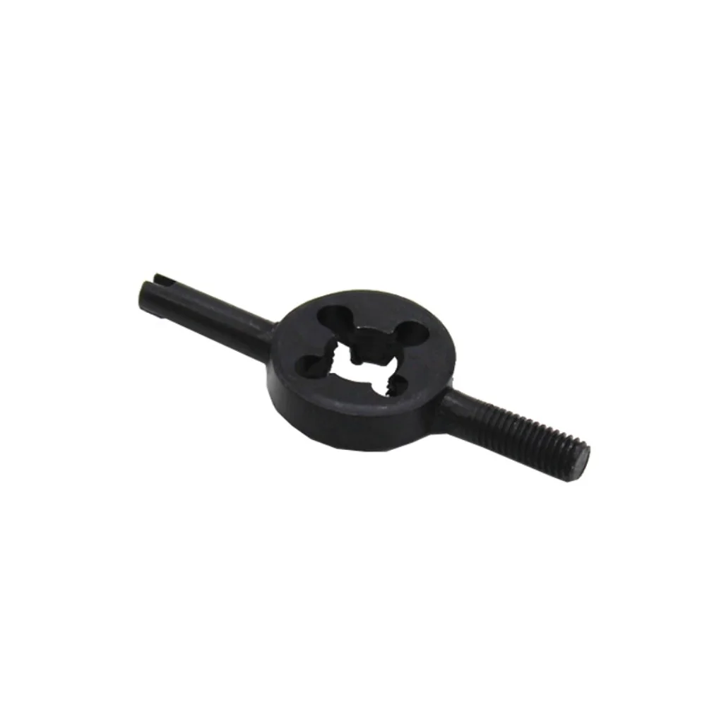 Three Function Valve Core Wrench for American Standard Tire Valves 45# Carbon Steel 5.3x2x0.6cm Compact Repair Hand Tool