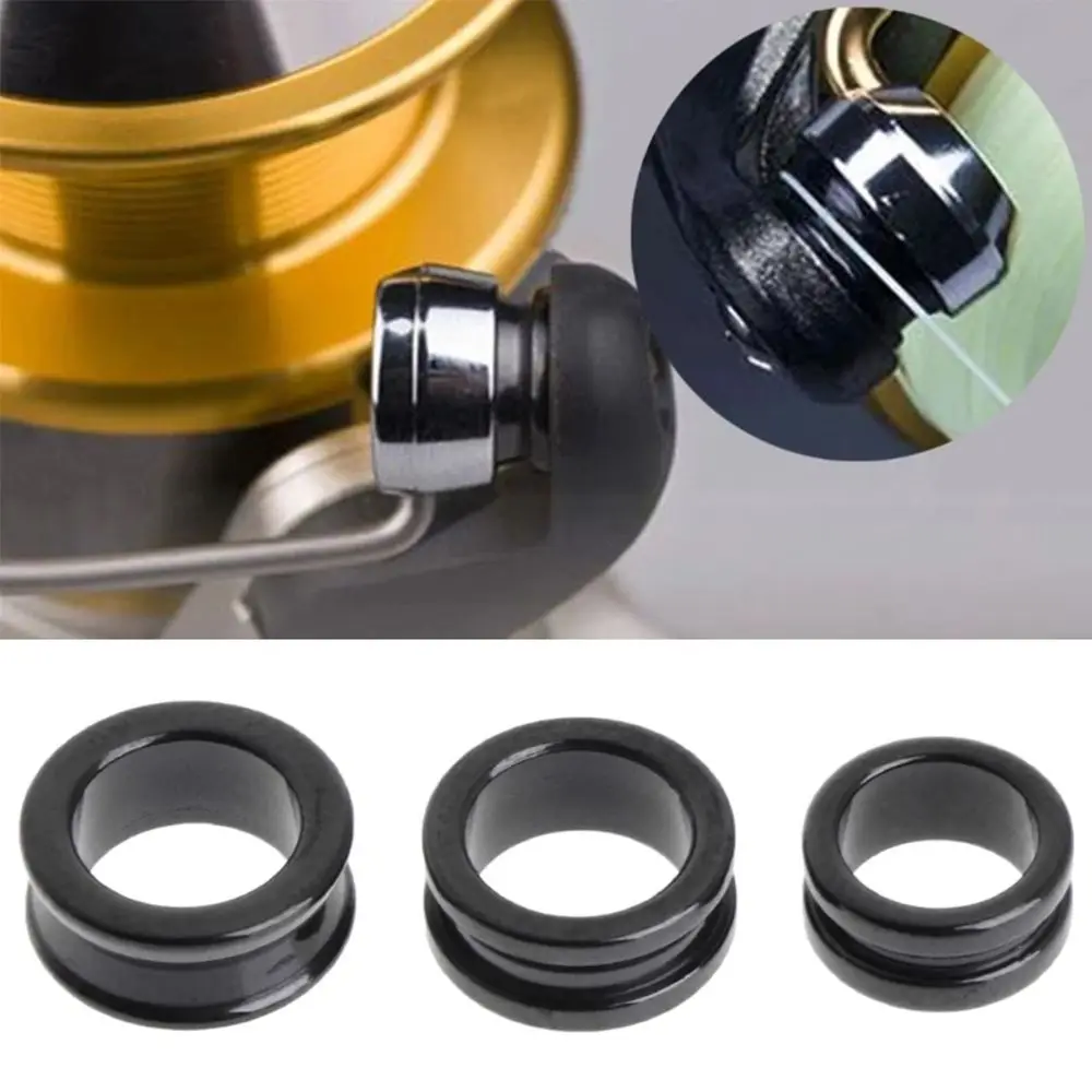 New Import Smooth 3 Size Ceramic Fishing Line Roller Spinning Fishing Reel Accessory Fishing Reel Accessory SIC Great