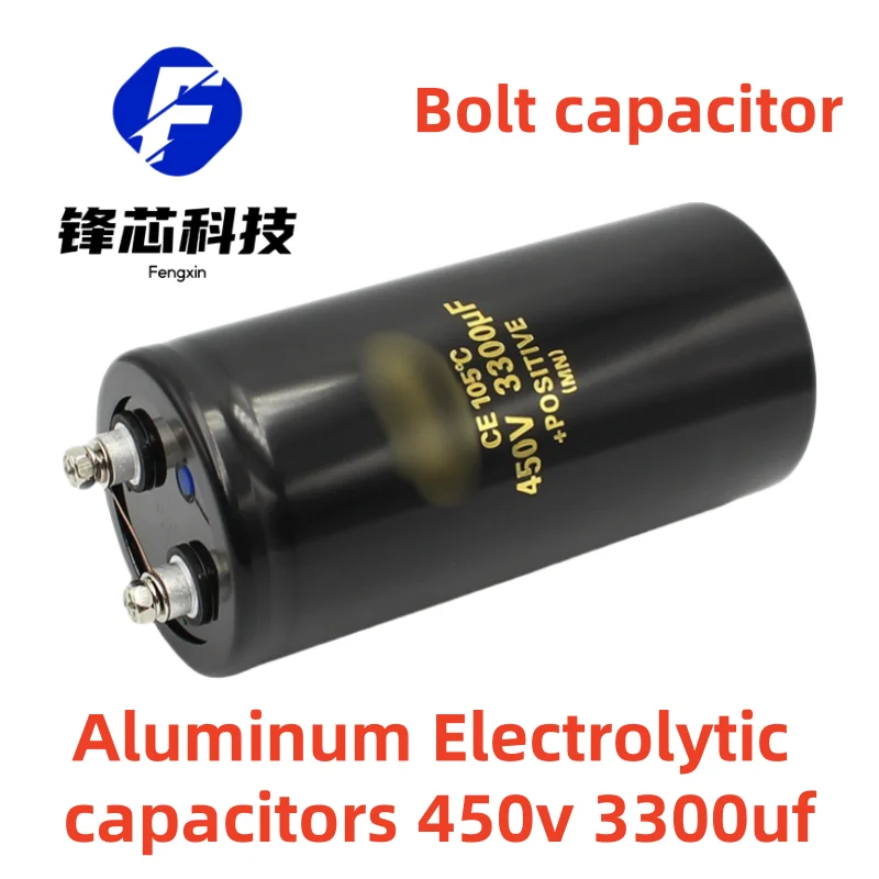 

450v 3300uf 63.5x130 Aluminum Electrolytic capacitors Inverter Welder Bolt Screw Foot Capacitor