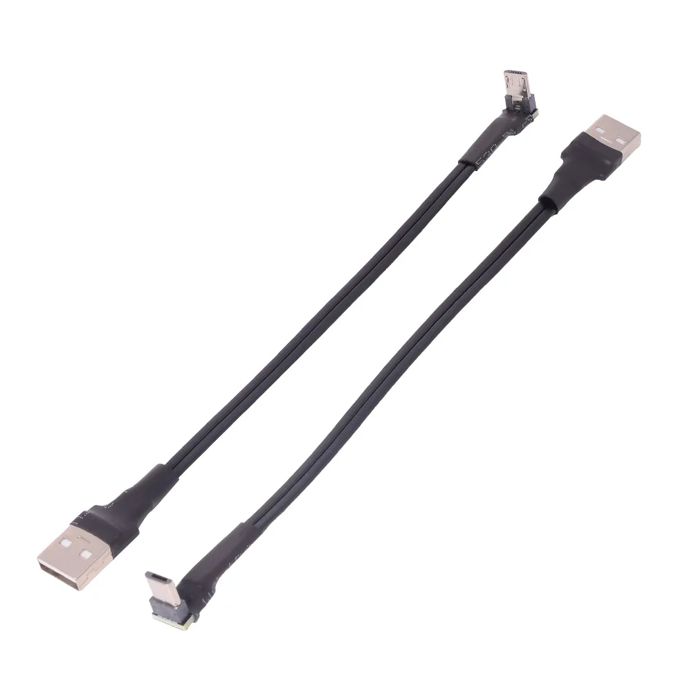 USB 2.0 Cable Type-A to Micro-B Male to Male OTG 0.48Gbps 3A Wire 8Pin High Current Charging Cable for HDD Industrial Camera