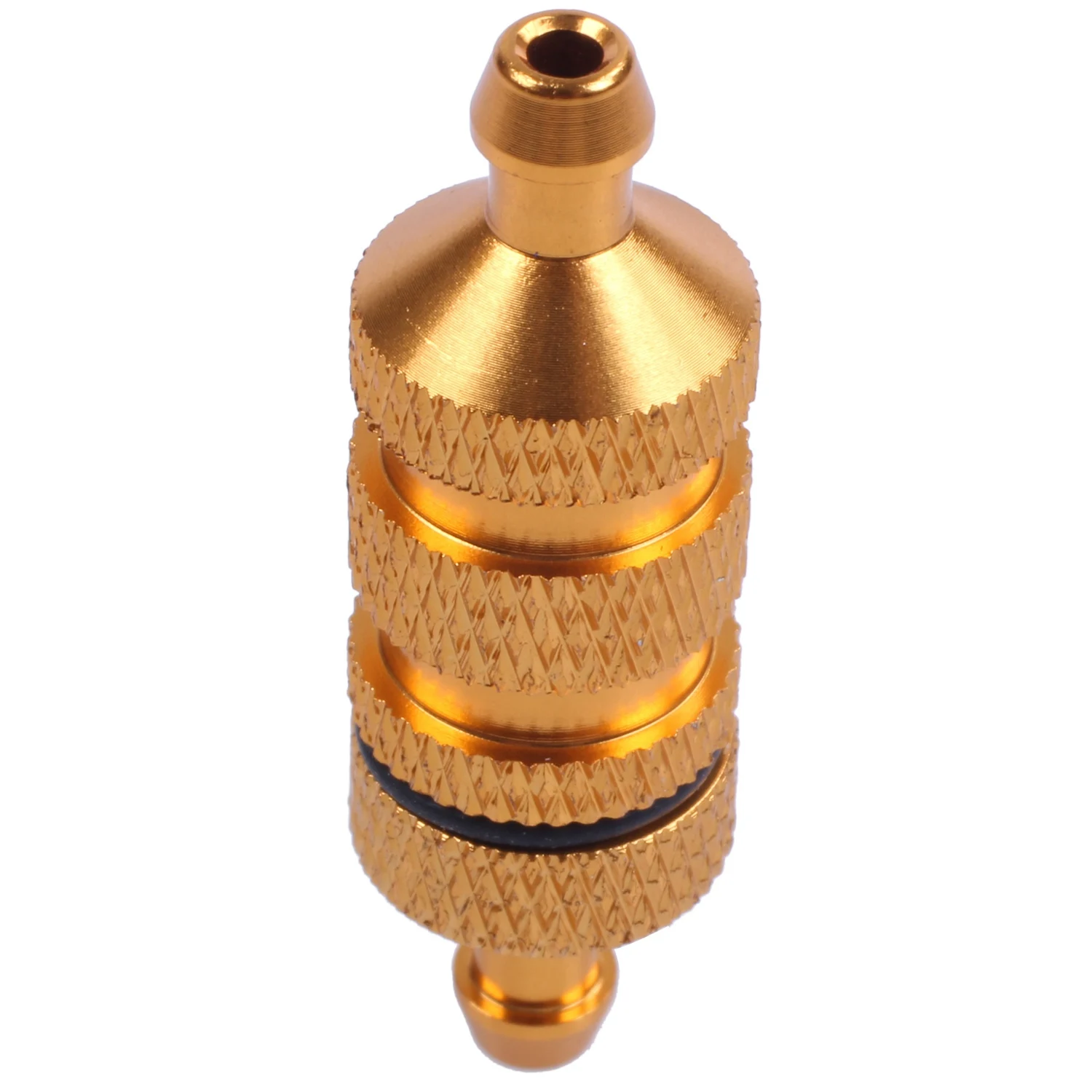 1Pcs RC 02004 Fuel Tank For HSP 1:10 Nitro On-Road Car Buggy Truck & 1Pcs Upgrade Aluminum Alloy 1/10 Fuel Filter Spare Parts Fo