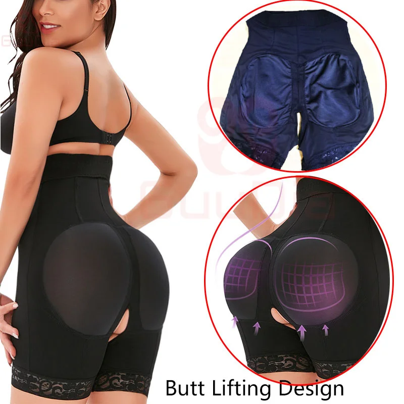 GUUDIA High Waist Tummy Control Panties Smooth Out Firm Control Waist Slimmer Panties Hi-waisted Butt Lifting Women Body Shaper