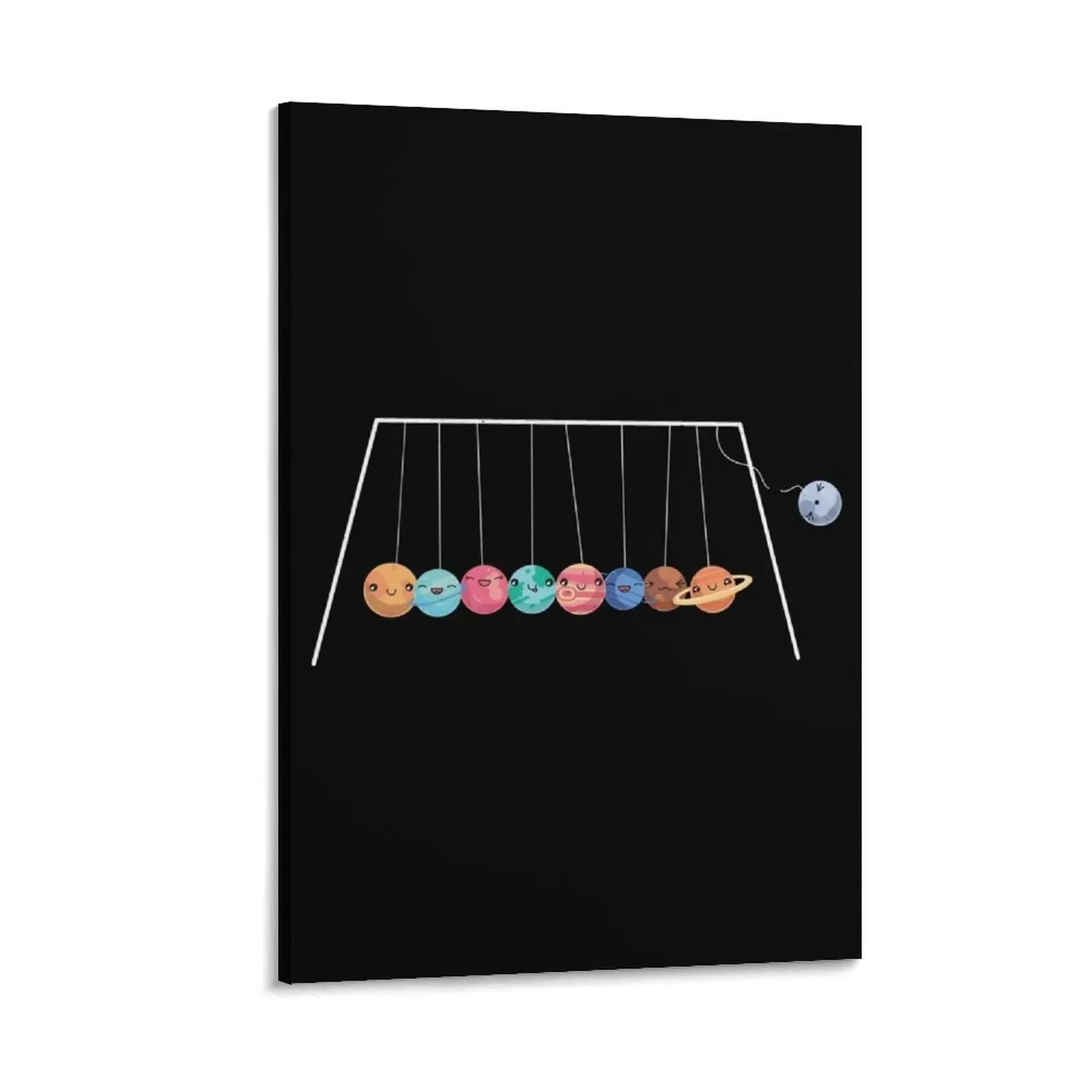 

Planets, solar system, Newton's cradle Canvas Painting living room decoration art