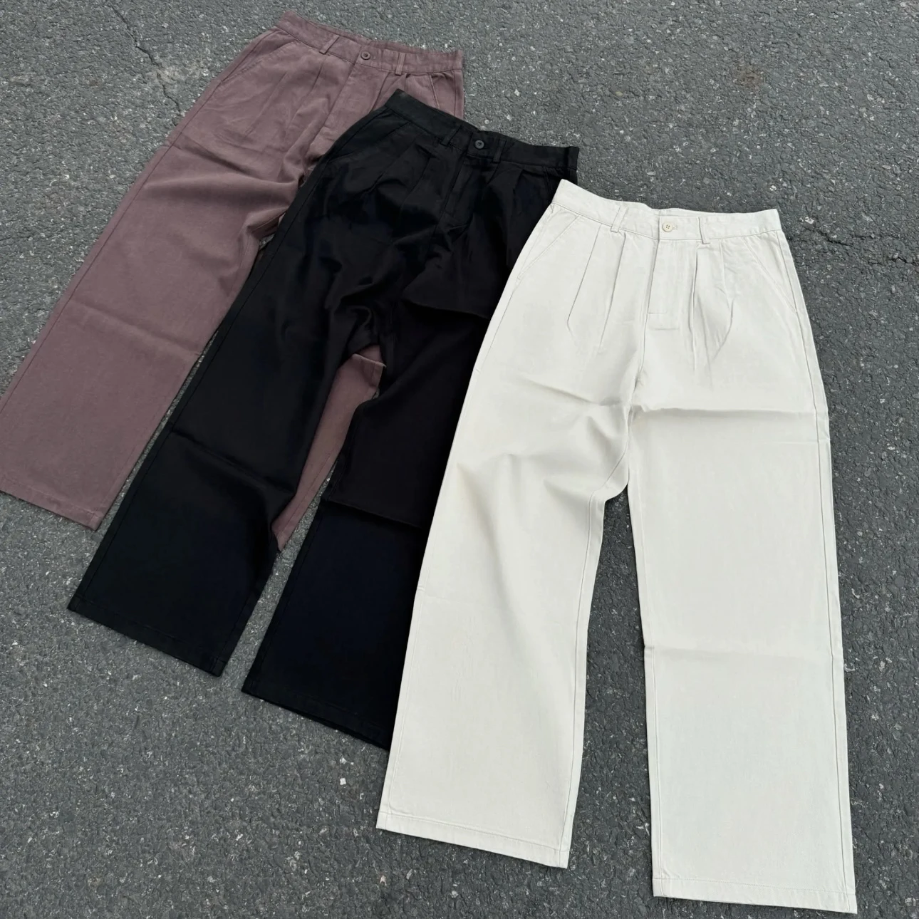 

Мужские повседневные брюки Cleanfit из смесового волокна, свободного кроя, прямые, с эффектом стирки, комфортные, прохладные на ощупь, замена...