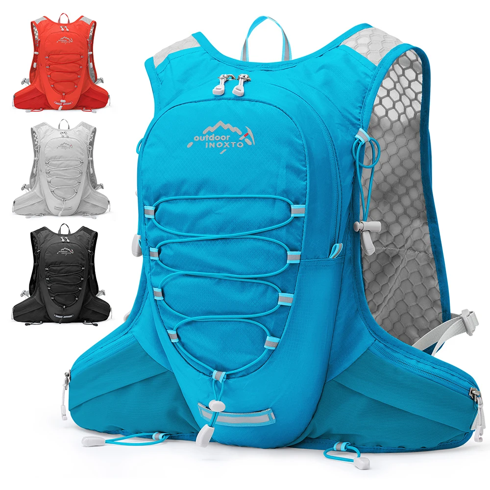 

Портативный водонепроницаемый велосипедный рюкзак, 10 литров, с питьевой системой, подходит для занятий спортом на открытом воздухе, альпинизма, походов, гидратации