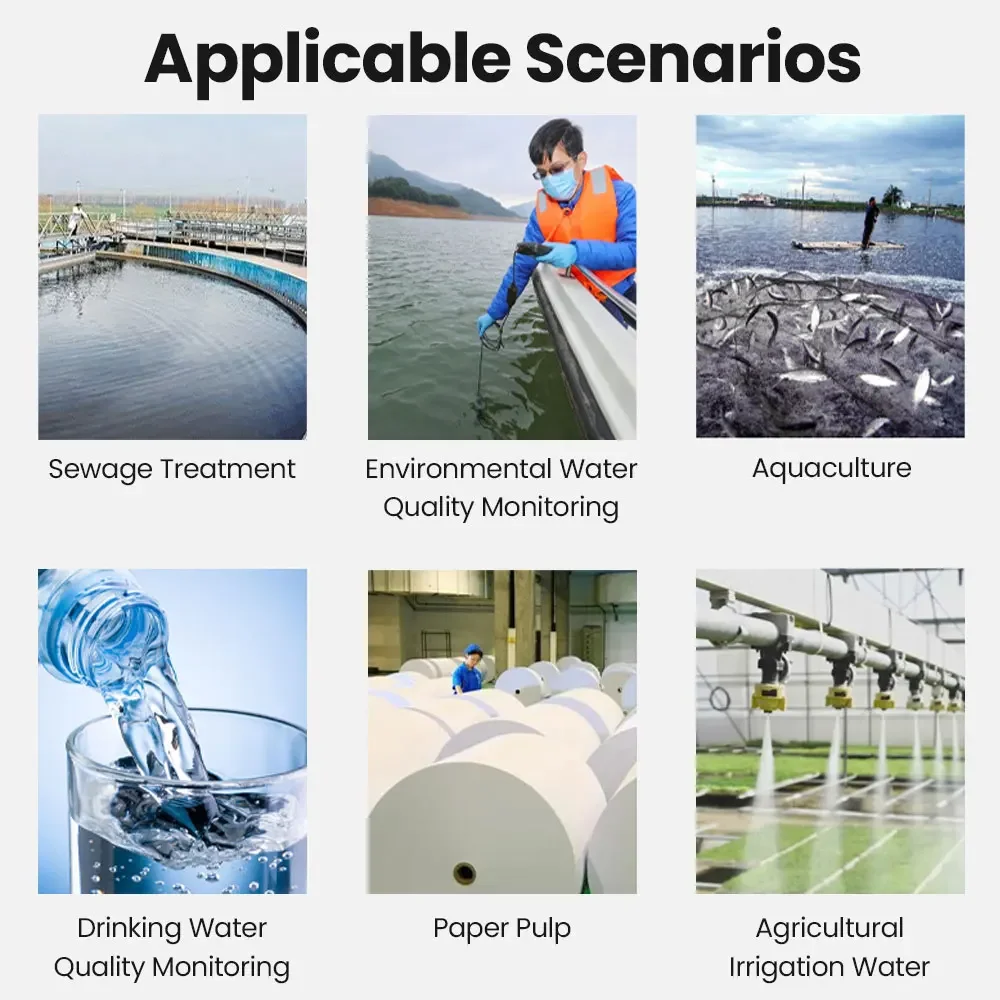 aquaculture industrial water treatment chemical online smart multiparameter water quality monitoring equipment